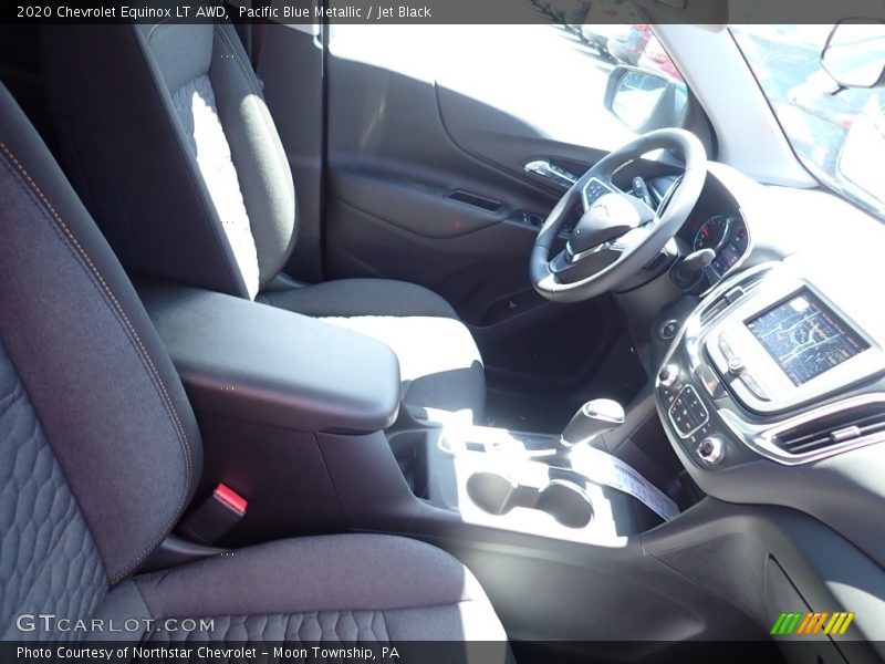Pacific Blue Metallic / Jet Black 2020 Chevrolet Equinox LT AWD