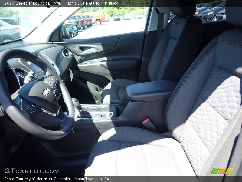 Pacific Blue Metallic / Jet Black 2020 Chevrolet Equinox LT AWD