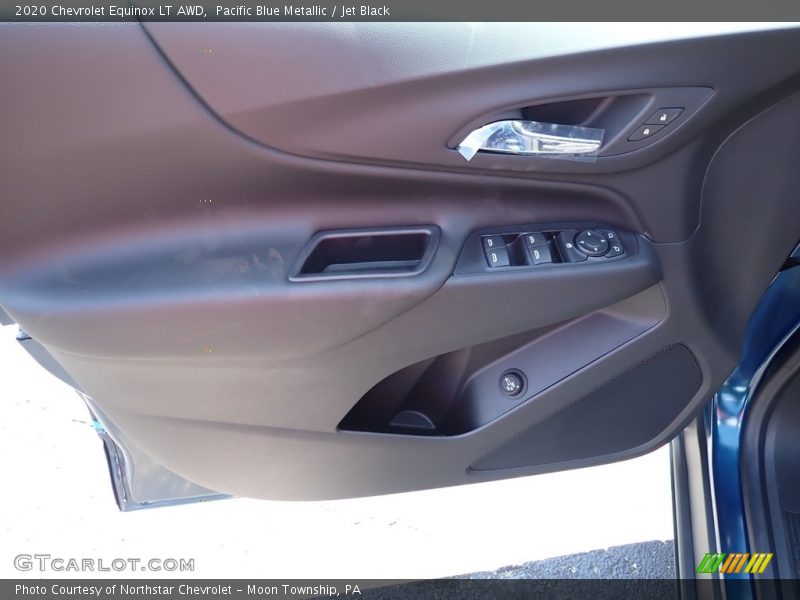 Pacific Blue Metallic / Jet Black 2020 Chevrolet Equinox LT AWD