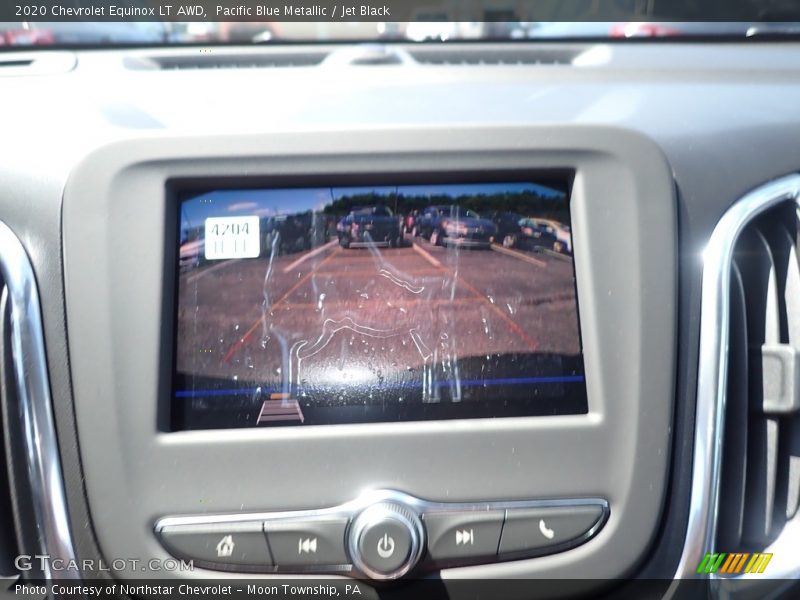 Pacific Blue Metallic / Jet Black 2020 Chevrolet Equinox LT AWD