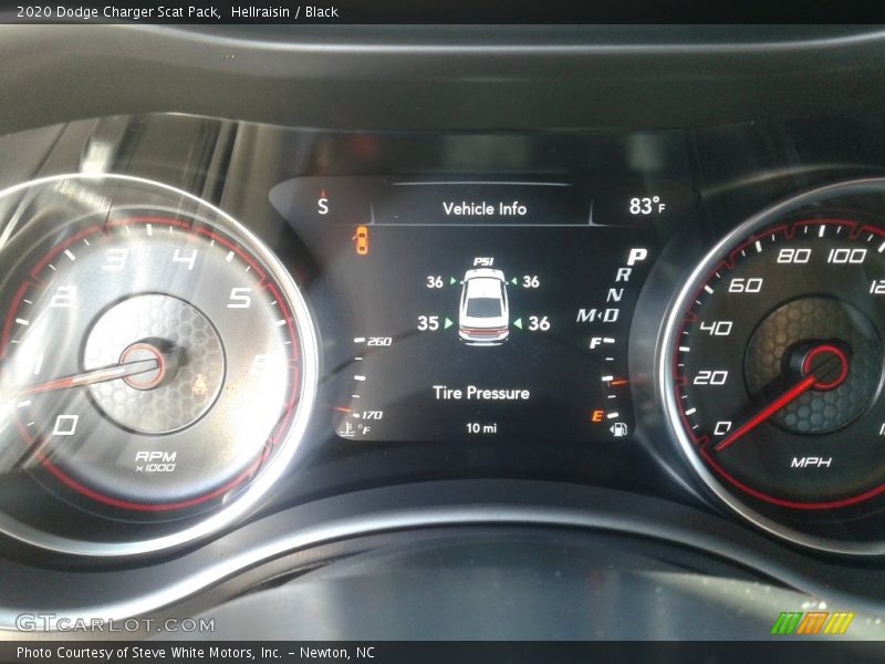 Hellraisin / Black 2020 Dodge Charger Scat Pack