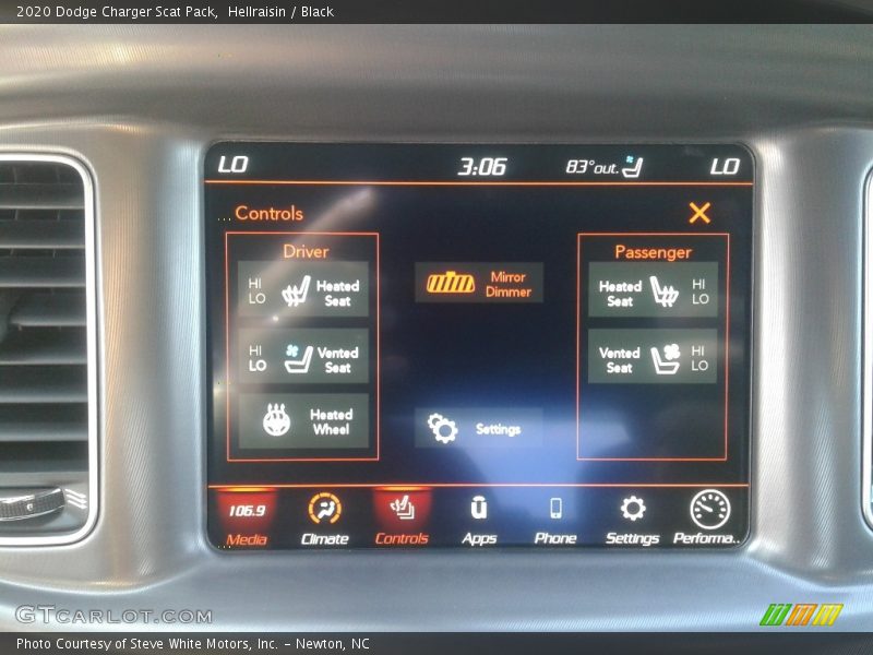 Hellraisin / Black 2020 Dodge Charger Scat Pack