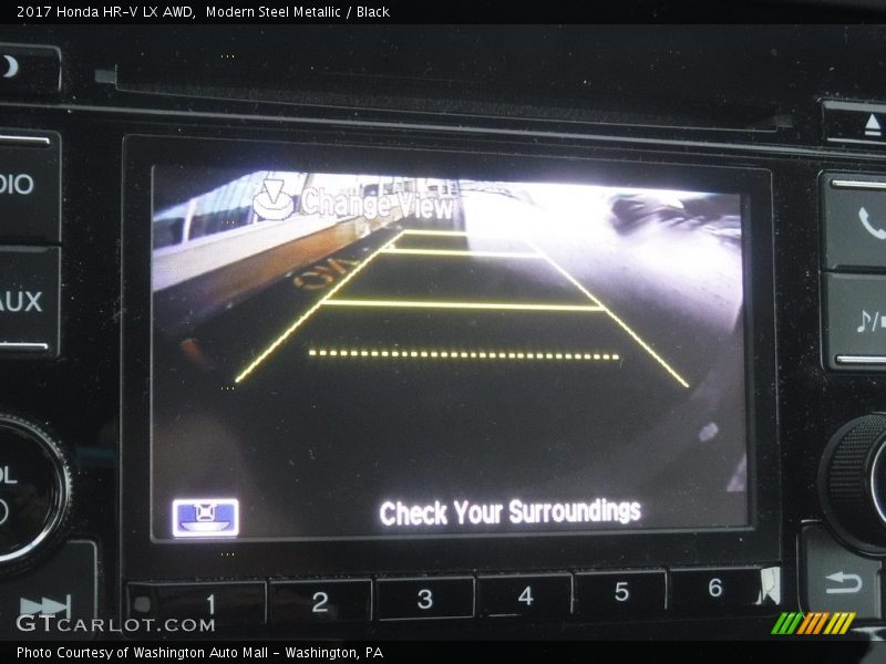 Modern Steel Metallic / Black 2017 Honda HR-V LX AWD