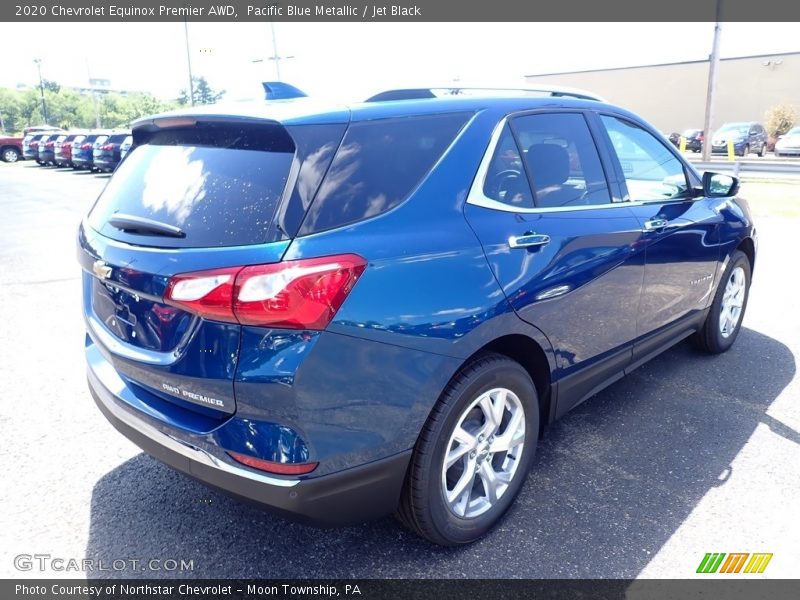 Pacific Blue Metallic / Jet Black 2020 Chevrolet Equinox Premier AWD