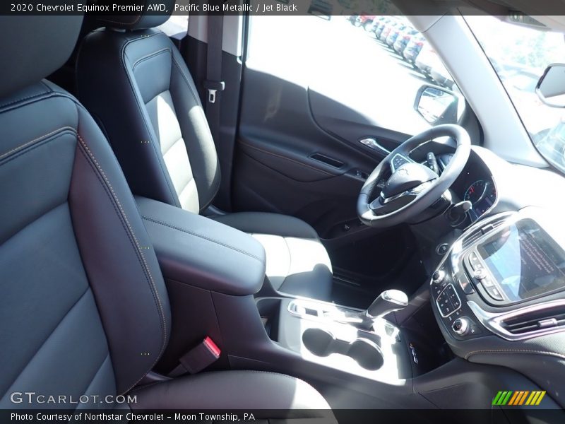 Pacific Blue Metallic / Jet Black 2020 Chevrolet Equinox Premier AWD