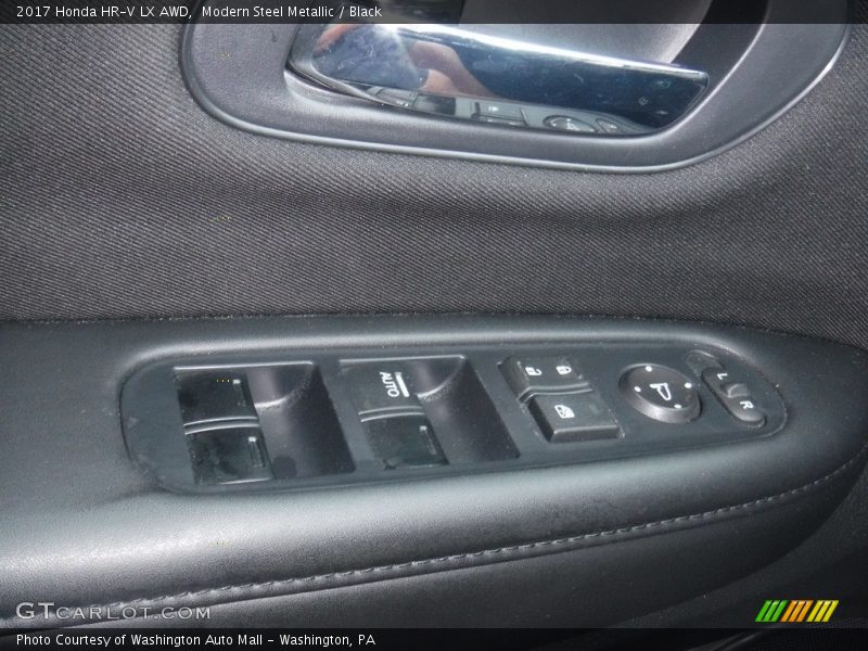 Modern Steel Metallic / Black 2017 Honda HR-V LX AWD