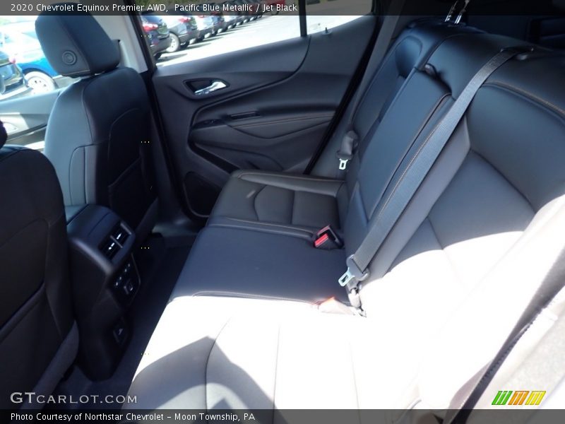 Pacific Blue Metallic / Jet Black 2020 Chevrolet Equinox Premier AWD