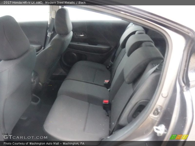 Modern Steel Metallic / Black 2017 Honda HR-V LX AWD