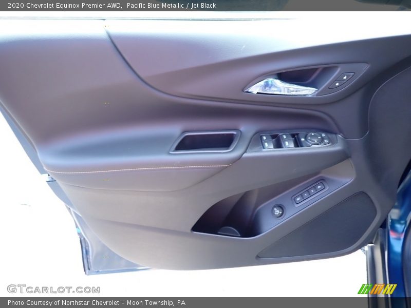 Pacific Blue Metallic / Jet Black 2020 Chevrolet Equinox Premier AWD