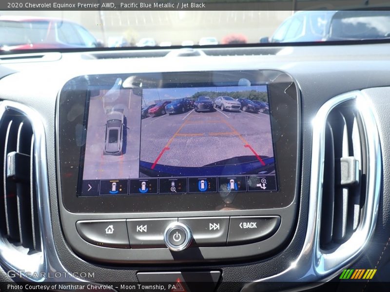 Pacific Blue Metallic / Jet Black 2020 Chevrolet Equinox Premier AWD