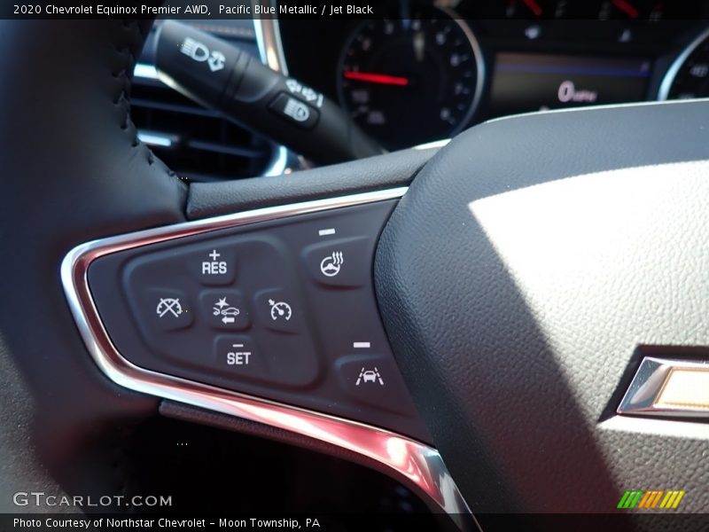 Pacific Blue Metallic / Jet Black 2020 Chevrolet Equinox Premier AWD