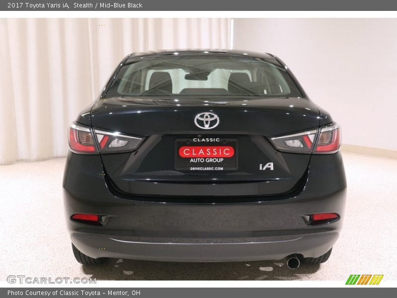 Stealth / Mid-Blue Black 2017 Toyota Yaris iA