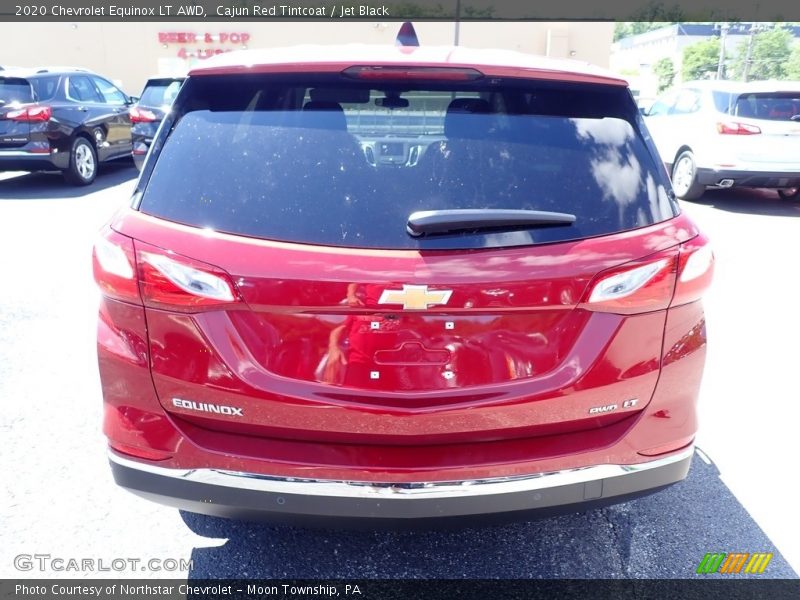 Cajun Red Tintcoat / Jet Black 2020 Chevrolet Equinox LT AWD