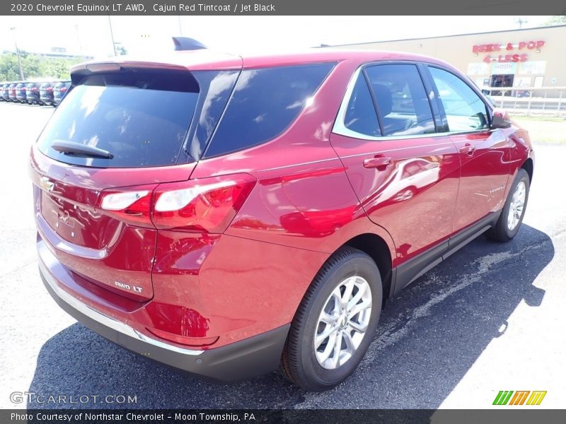 Cajun Red Tintcoat / Jet Black 2020 Chevrolet Equinox LT AWD