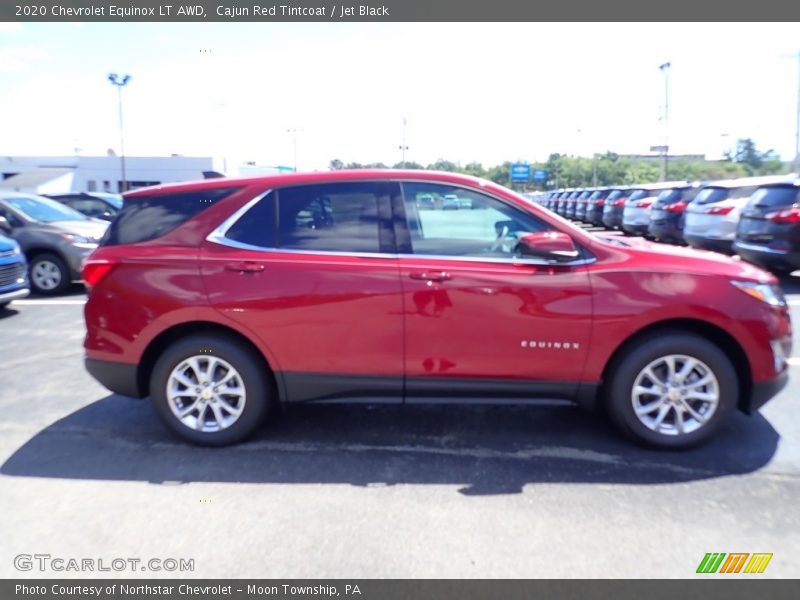 Cajun Red Tintcoat / Jet Black 2020 Chevrolet Equinox LT AWD