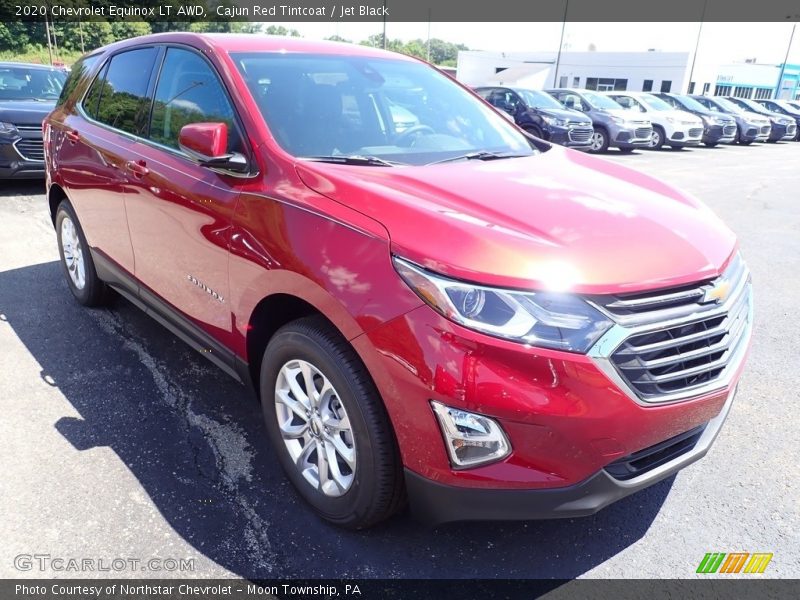 Cajun Red Tintcoat / Jet Black 2020 Chevrolet Equinox LT AWD