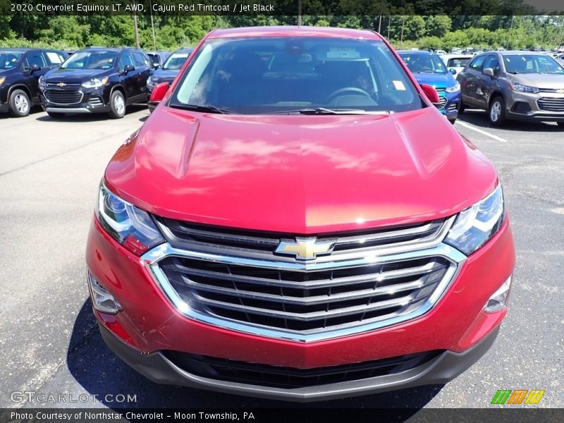 Cajun Red Tintcoat / Jet Black 2020 Chevrolet Equinox LT AWD