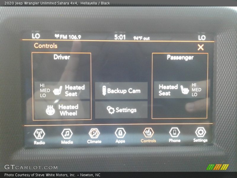 Hellayella / Black 2020 Jeep Wrangler Unlimited Sahara 4x4