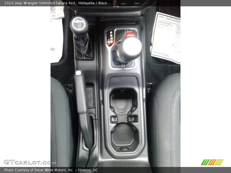  2020 Wrangler Unlimited Sahara 4x4 8 Speed Automatic Shifter