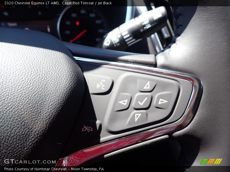Cajun Red Tintcoat / Jet Black 2020 Chevrolet Equinox LT AWD