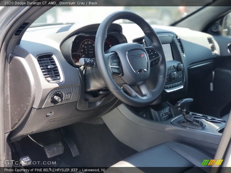 Destroyer Gray / Black 2020 Dodge Durango GT AWD
