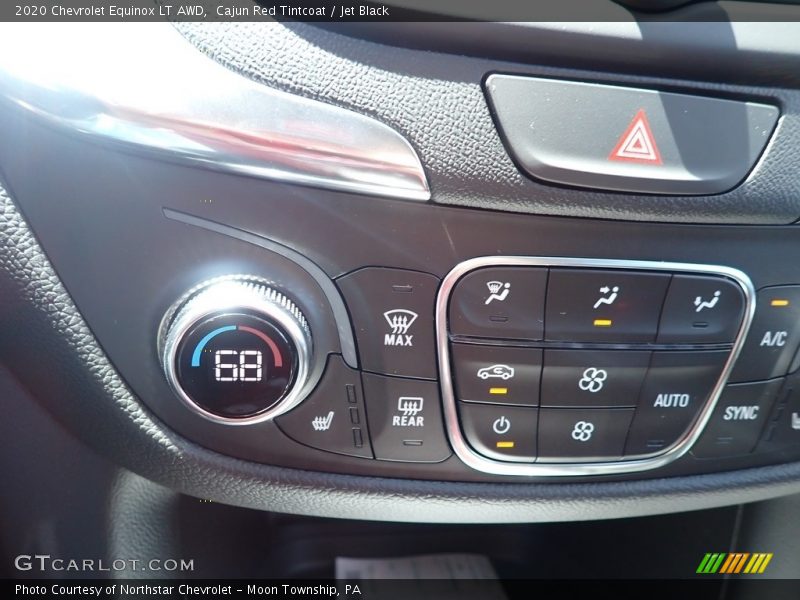 Cajun Red Tintcoat / Jet Black 2020 Chevrolet Equinox LT AWD