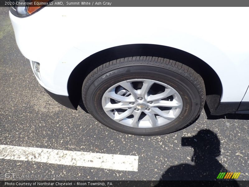 Summit White / Ash Gray 2020 Chevrolet Equinox LS AWD