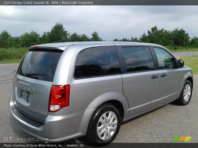 Billet / Black/Light Graystone 2020 Dodge Grand Caravan SE