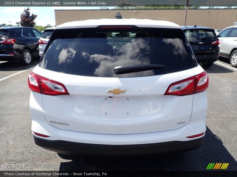 Summit White / Ash Gray 2020 Chevrolet Equinox LS AWD