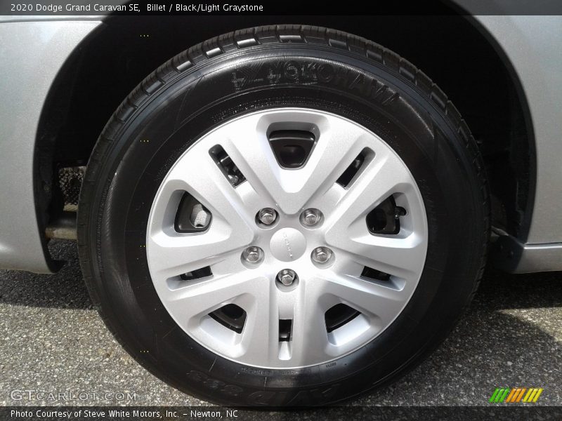 Billet / Black/Light Graystone 2020 Dodge Grand Caravan SE