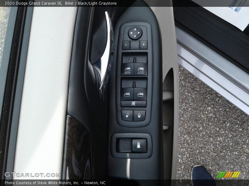 Billet / Black/Light Graystone 2020 Dodge Grand Caravan SE