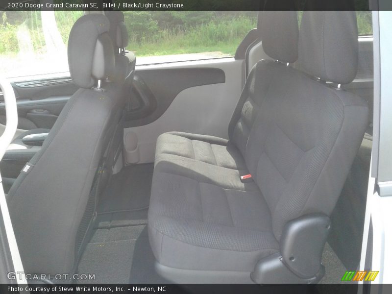 Billet / Black/Light Graystone 2020 Dodge Grand Caravan SE