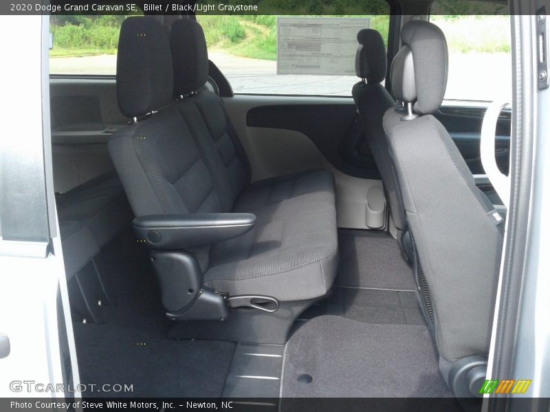 Billet / Black/Light Graystone 2020 Dodge Grand Caravan SE