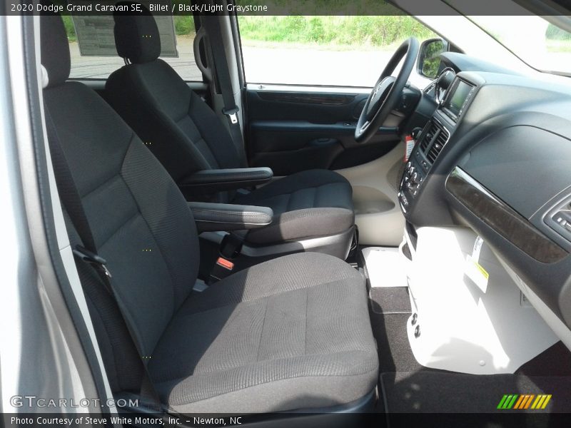 Billet / Black/Light Graystone 2020 Dodge Grand Caravan SE