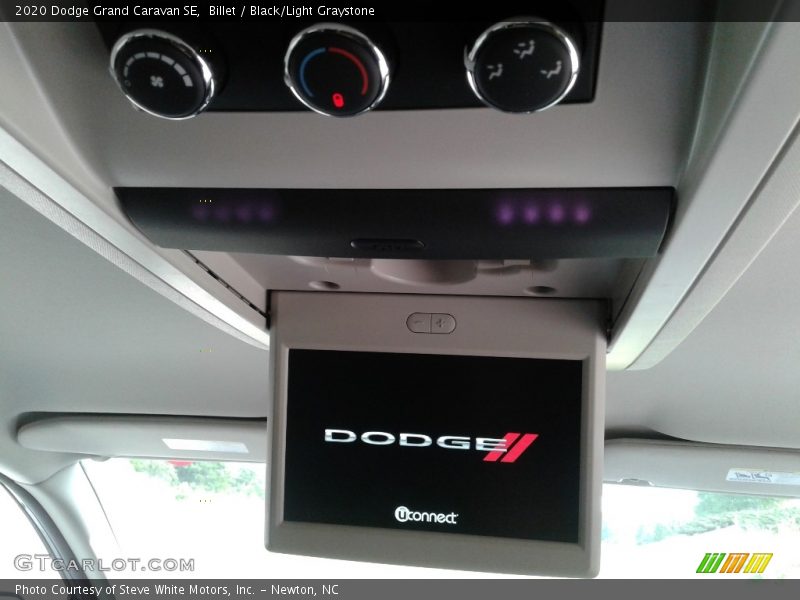 Billet / Black/Light Graystone 2020 Dodge Grand Caravan SE