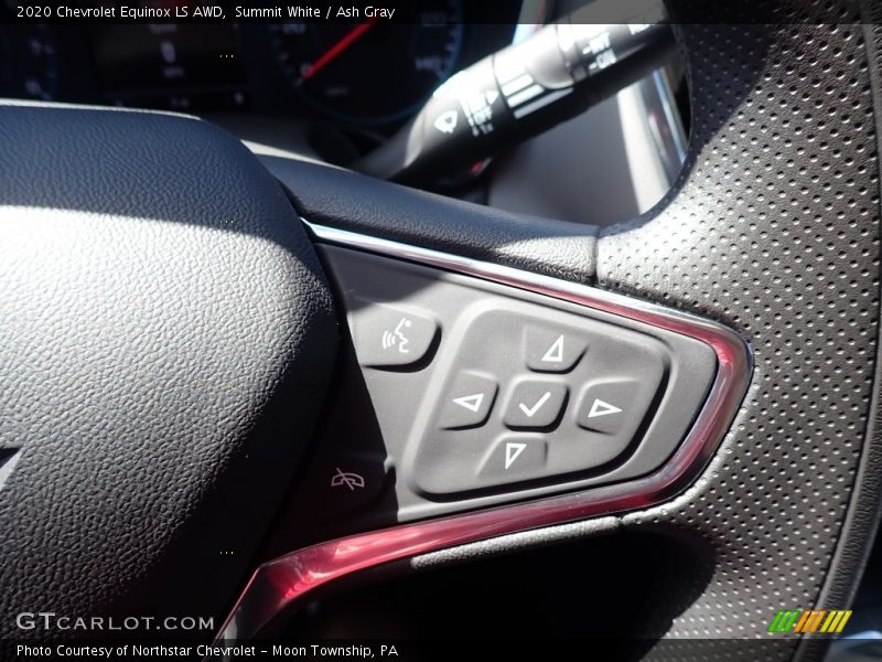Summit White / Ash Gray 2020 Chevrolet Equinox LS AWD