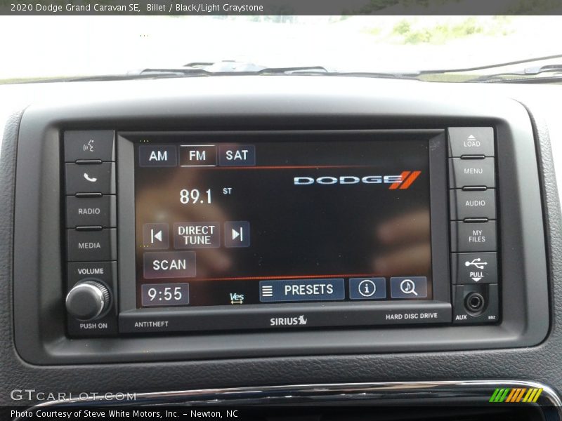 Billet / Black/Light Graystone 2020 Dodge Grand Caravan SE