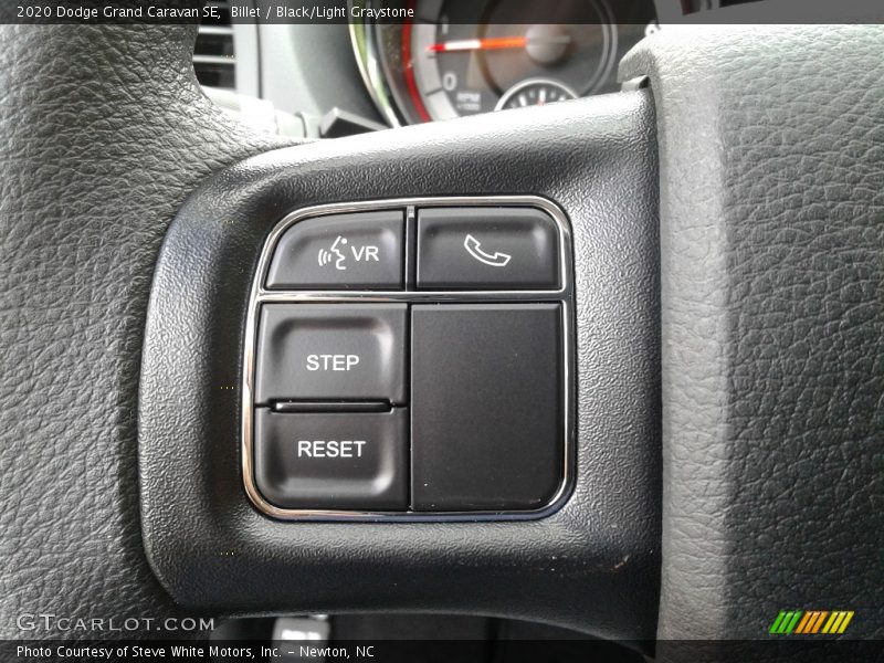 Billet / Black/Light Graystone 2020 Dodge Grand Caravan SE