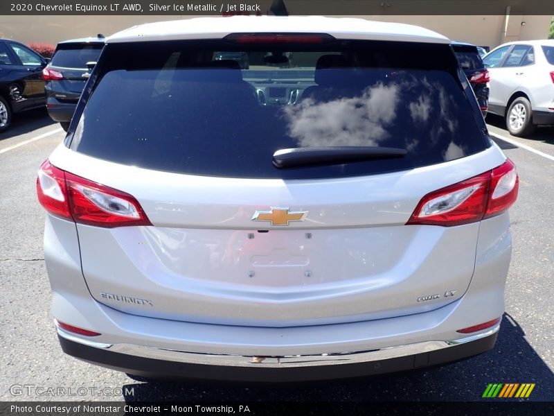 Silver Ice Metallic / Jet Black 2020 Chevrolet Equinox LT AWD