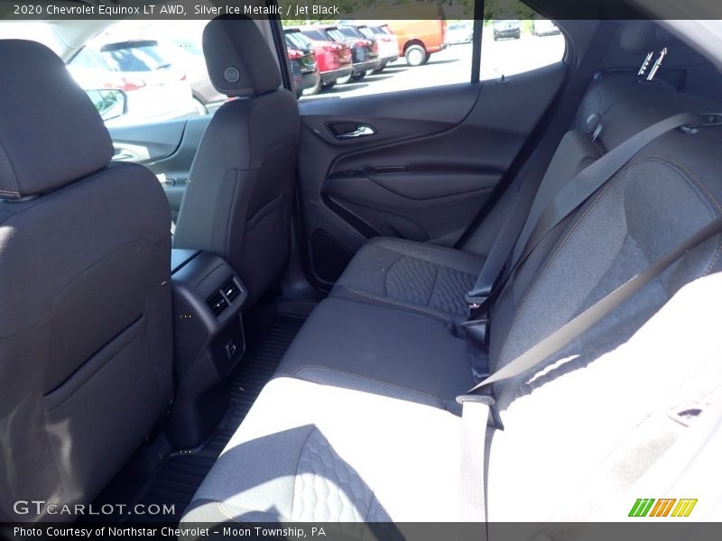 Silver Ice Metallic / Jet Black 2020 Chevrolet Equinox LT AWD