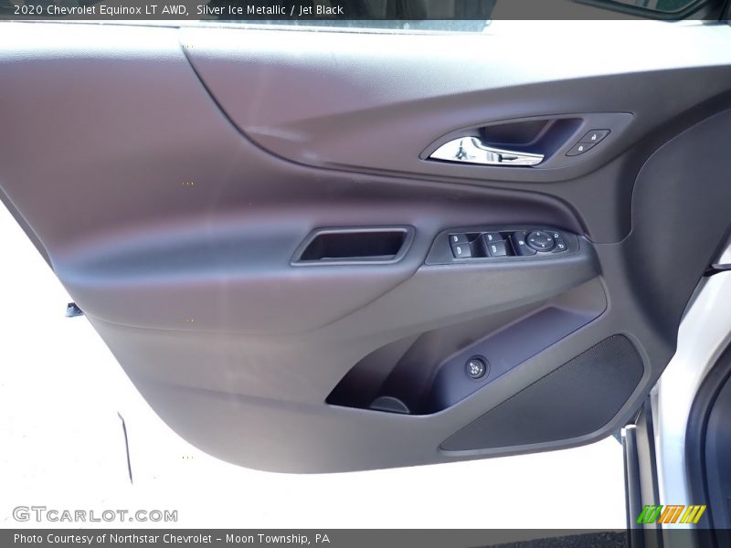 Silver Ice Metallic / Jet Black 2020 Chevrolet Equinox LT AWD