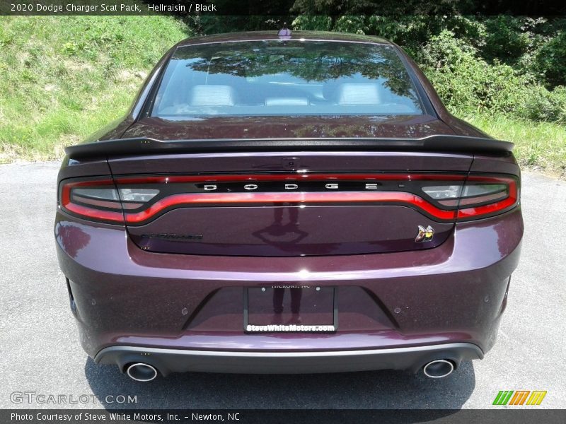 Hellraisin / Black 2020 Dodge Charger Scat Pack