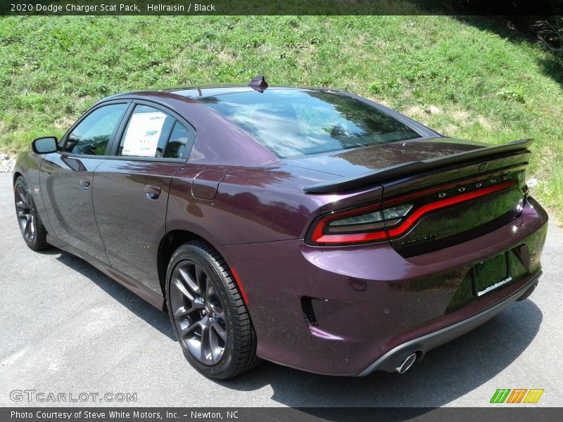 Hellraisin / Black 2020 Dodge Charger Scat Pack