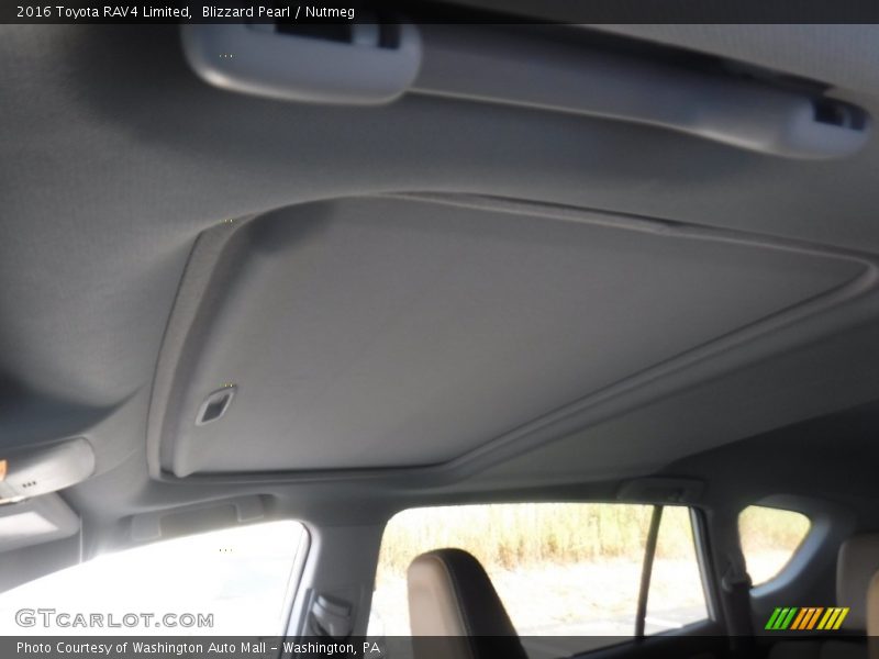 Blizzard Pearl / Nutmeg 2016 Toyota RAV4 Limited