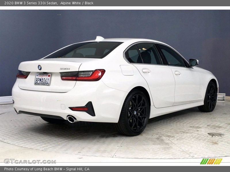 Alpine White / Black 2020 BMW 3 Series 330i Sedan