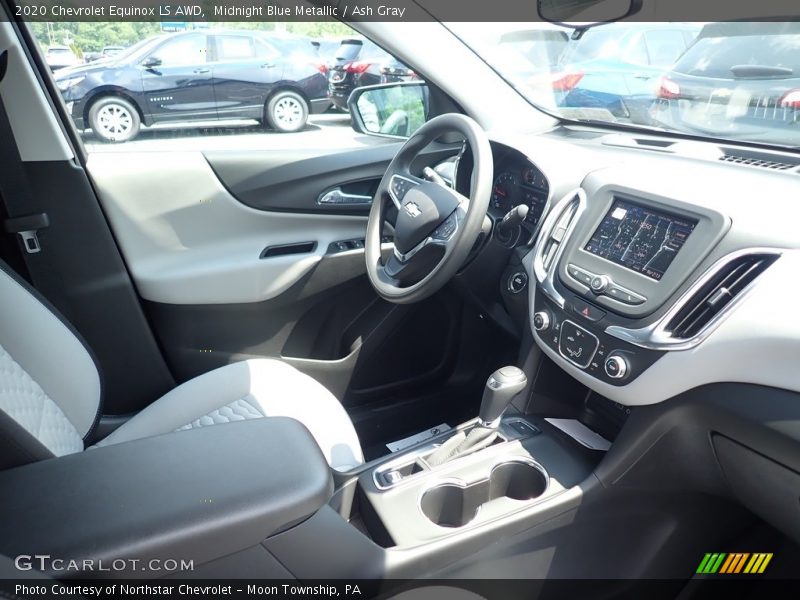 Midnight Blue Metallic / Ash Gray 2020 Chevrolet Equinox LS AWD