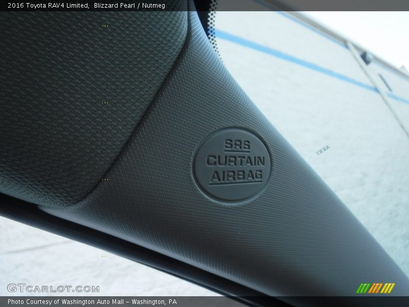 Blizzard Pearl / Nutmeg 2016 Toyota RAV4 Limited