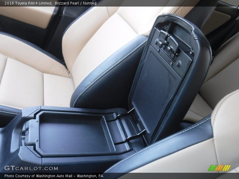 Blizzard Pearl / Nutmeg 2016 Toyota RAV4 Limited