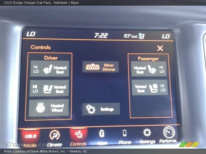 Hellraisin / Black 2020 Dodge Charger Scat Pack