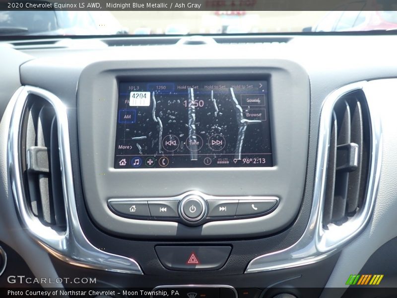 Midnight Blue Metallic / Ash Gray 2020 Chevrolet Equinox LS AWD